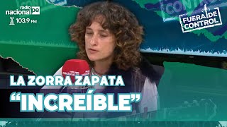 La Zorra Zapata - Increíble (EN VIVO Radio Nacional 2025) | Fuera de Control 03/02/25