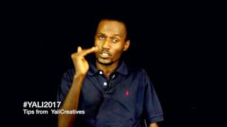 Yali 2017 Application Series -  Question 2 \u0026 3