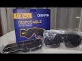 CROUVM Disposible Sleepmask, Product Review