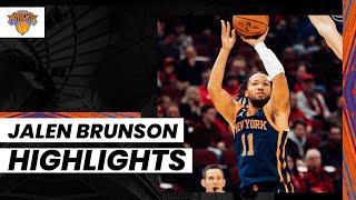 Jalen Brunson Tallies SIX THREES to Push Knicks Over Bulls | NY Knicks @ Chicago (Dec. 16, 2022)