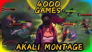 WILD RIFT AKALI MONTAGE • TOP 2 AKALI BEST MOVES #akali #wildrift