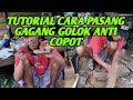 CARA PASANG GAGANG GOLOK YANG ANTI COPOT