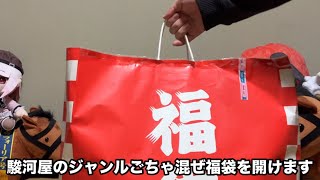 駿河屋の2000円のごちゃ混ぜ福袋を開けるだけの動画