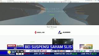 BEI Suspend Saham SLIS Setelah Meroket 965 Persen