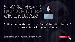 Stack Based Buffer Overflow - STACK-BASED BUFFER OVERFLOWS ON LINUX X86 | HTB ACADEMY | MEMORY