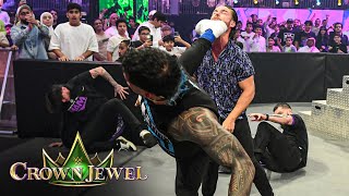 Jey Uso takes out The Judgment Day with superkicks: WWE Crown Jewel 2023 highlights