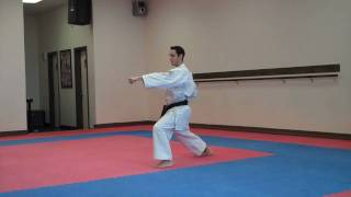 JO NO- Shotokan Karate Kata - Asai  (Slow motion) Warren Levi Karate