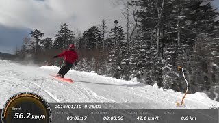 チャオ御岳スノーリゾート　２０１６年１月１０日