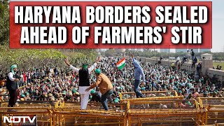 Farmers Protest | Officials Block Delhi Haryana Border At Singhu Ahead Of Farmers March