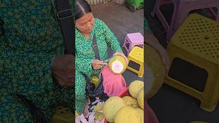 Must-eat pink pomelo cutting technique #shorts