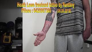 Heath Lowe Freehand tattoo by fluntboy tattooz 2018.05.09