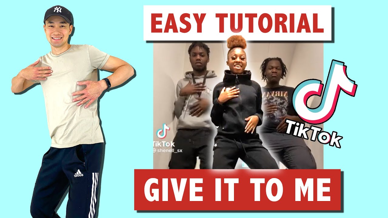 "GIVE IT TO ME" TIK TOK DANCE TUTORIAL (EASY TUTORIAL) - YouTube