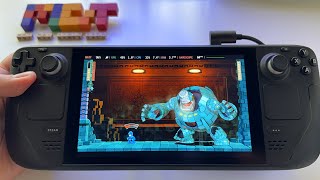 Mega-Man 11 - Steam Deck handheld gameplay