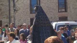 Procesión del Encuentro , Domingo de Resurrección Piornal 2015