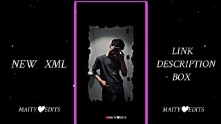 trend effect😇🖤new xml file alight motion video editing #xml #alightmotion@souroedits3014