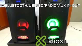 EQUIPO DE AUDIO PORTATIL CHARME II KLIPXTREME