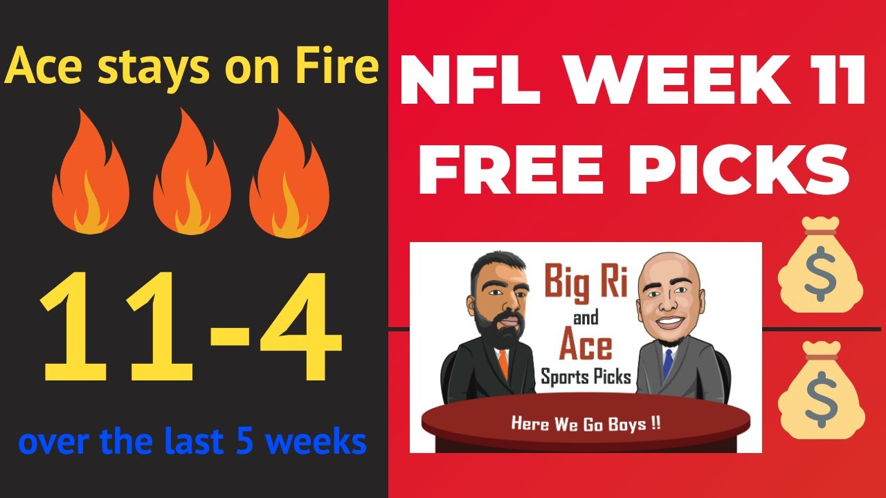 Easy Money Guaranteed 2021 NFL Week 11 Free Picks ATS Parlay ...