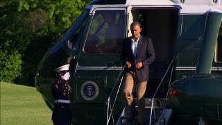 *****Obama forgets to salute*****