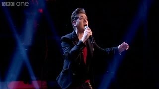 The Voice UK 2013 | Karl Michael performs 'I Believe I Can Fly' - The Live Semi-Finals - BBC