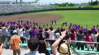 熊谷高校野球部応援 第98回全国高校野球選手権埼玉大会  平成28年7月10日第一試合 埼玉県営大宮公園野球場