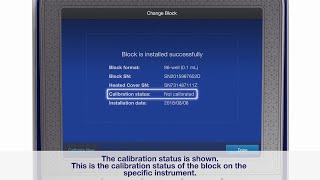 QuantStudio Pro System--Learn How To Change A Block