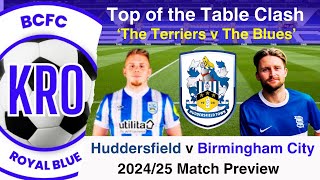 Huddersfield Town v Birmingham City 2024/25 Pre-Match Analysis; Key Players, Stats, Line Ups #231