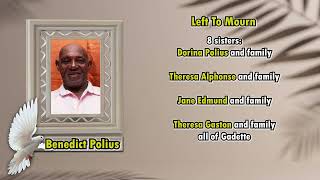 Death Bulletin for the late Benedict Polius