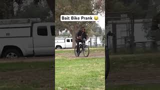 Bait Bike Prank #shorts #fail #funny