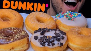 ASMR DUNKIN DONUTS (SOFT EATING SOUNDS) NO TALKING MUKBANG