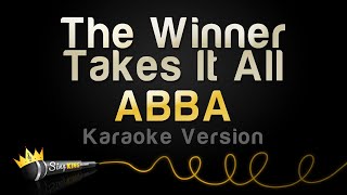 ABBA - The Winner Takes It All (Karaoke Version)