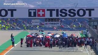 Live 📡: #MotoGP race build up at the #AragonGP 🏁