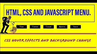 JAVASCRIPT ONCLICK FUNCTION AND CSS HOVER EFFECT