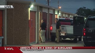 Williamson County Sheriff's Office investigating several burglaries in Taylor