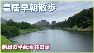 【東京散歩】早朝の皇居周辺（日比谷～桜田門～国会議事堂～半蔵門）