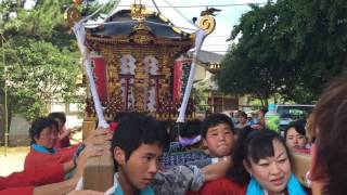 平成29年 寒川町 岡田 菅谷神社 神幸祭 神輿渡御③