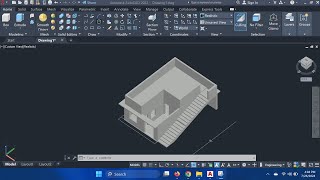 How to convert 2D House to  3D House Modelling in AutoCAD#autocad #3dmodelingsoftware #autocadcivil