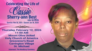 A Service of Thanksgiving for the Life of Cassie Best