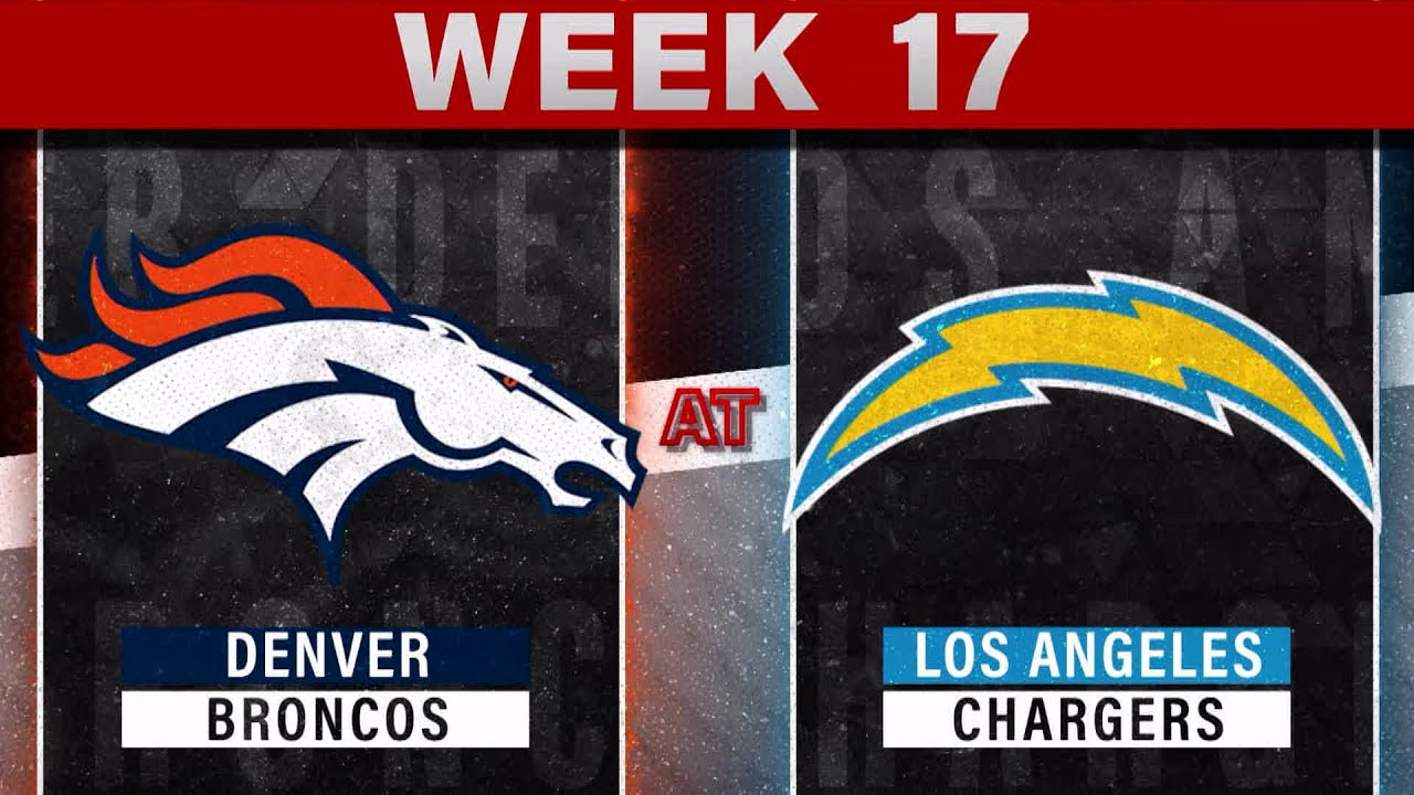 Week 17 Betting Preview: Broncos Vs Chargers - YouTube