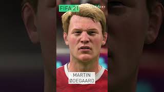 FIFA Evolution - Martin Ødegaard - FIFA 16-23 #shorts