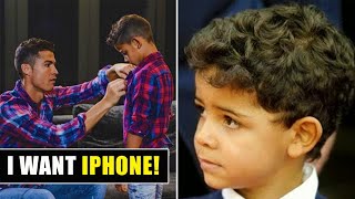 This Is Why Ronaldo isn't buying IPHONE for his son!