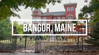 Bangor, Maine Walking Tour [4K]