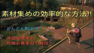 【ファークライニュードーン】素材集めのもっとも効率的な方法!! FARCRY NEW DAWN 2019.2