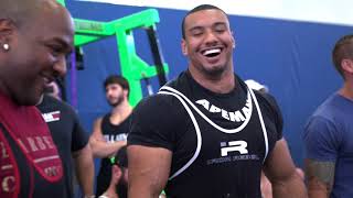 Larry Wheels 2275lbs No Wraps ATWR Total. Full Meet Video.