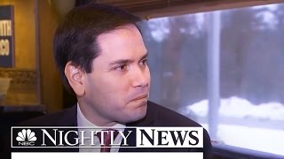 Rubio Discusses Debate Performance With Lester Holt: 'We Did Excellent' | NBC Nightly News