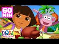 Dora the Explorer Thanksgiving Marathon! 🦃 1 Hour Compilation | Dora & Friends