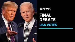 Final presidential debate: Fewer interruptions in last showdown between Trump and Biden | ABC News