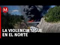 Sujetos armados realizan bloqueos y quema de tráileres en la carretera Durango-Mazatlán