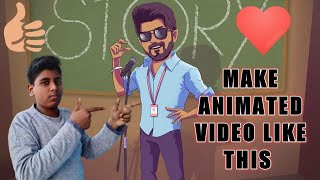 HOW TO MAKE A ANIMATED KUTTY STORY SONG DANCE VIDEO OF YOUR FACE 👍❤️🙄😉😘😂🙏🏼