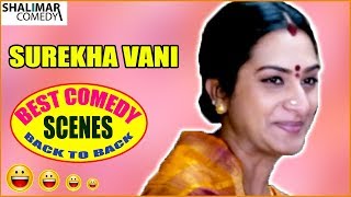Surekha Vani Best Comedy Scenes Back To Back || Latest Telugu Comedy Scenes || Shalimar Comedy