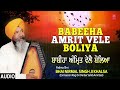 bhai nirmal singh ji khalsa babeeha amrit vele boliya shabad gurbani